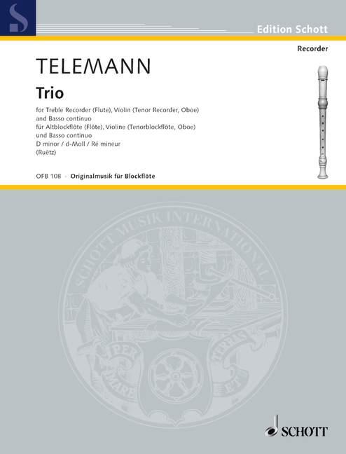 Telemann: Trio D minor