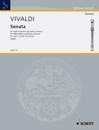 Antonio Vivaldi: Sonata D minor RV Anh. 69
