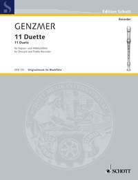 Genzmer: 11 Duets GeWV 276