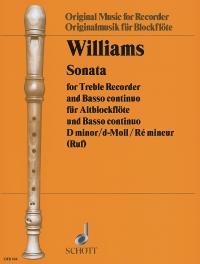Williams: Sonata D minor