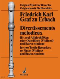 Three Divertissements melodieux