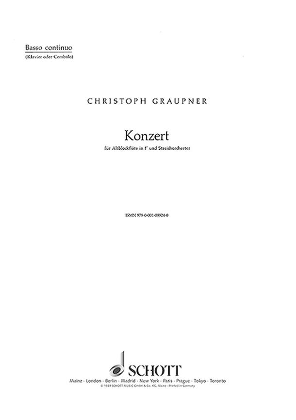 Graupner: Concerto