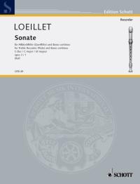 Loeillet: Six Sonatas op. 3 Nr. 1 C-Dur