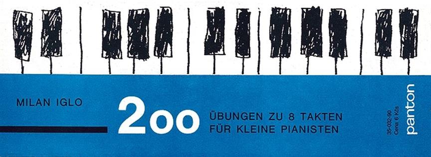 200 Eight Time's Excercises for Piano
