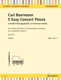 5 Easy Concert Pieces op. 63