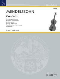 Concerto E minor op. 64 MWV O 14