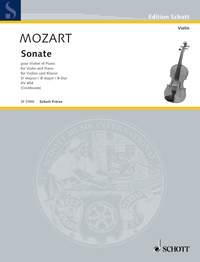 Sonata No. 15 B major K 454