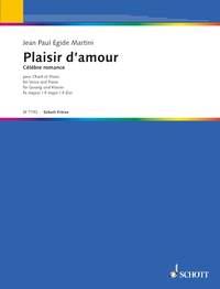 Plaisir d'amour F major