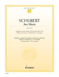 Schubert: Ave Maria op. 52/6