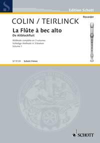 La Fl?te ? bec alto Vol. 1