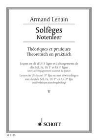 Armand Lenain: Solfèges vol. 5