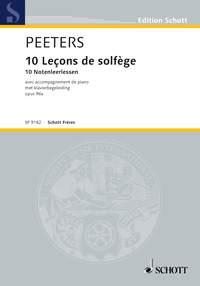 10 Le?ons de solf?ge op. 96a