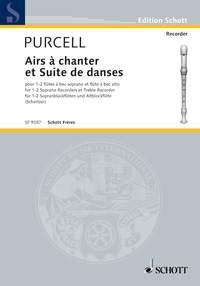 Airs ? chanter et suites de danses