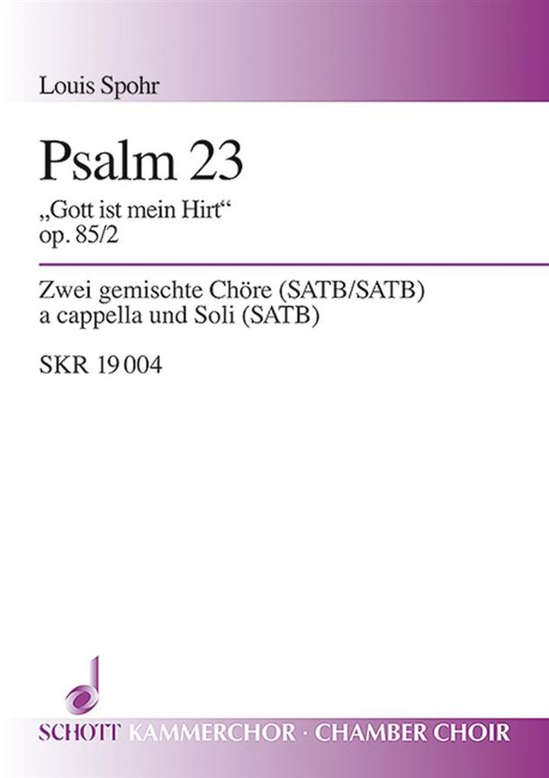 Drei Psalmen op. 85