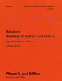 Franz Schubert: Sonaten fur Klavier und Violine