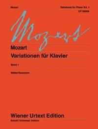 Mozart: Variationen fuer Klavier