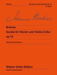 Brahms: Sonate 1 G Opus 78 