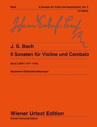 Johann Sebastian Bach: 6 Sonaten BWV 1017 - 1019 Band 2