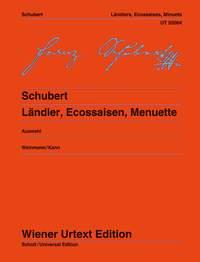 Franz Schubert: Ländler, Ecossaisen, Menuette