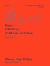 Mozart: Variationen fur Klavier und Violine