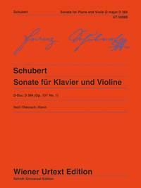 Franz Schubert: Sonate D-Dur D384 Opus 137/1 