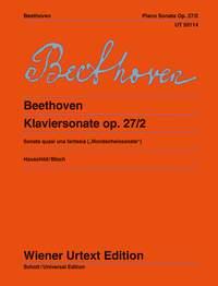 Beethoven: Klaviersonate cis-moll Opus 27 Nr. 2 (Sonata quasi una Fantasia, Mondscheinsonate)