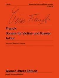 Sonate A-Dur for Violine Und Klavier