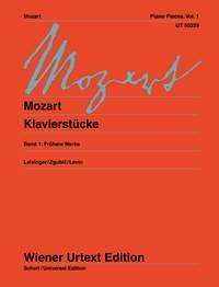 Mozart: Klavierstuecke