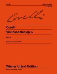 Corelli - Sonaten for Violine und Basso continuo Opus 5