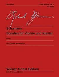 Robert Schumann: Sonatas for Violin And Piano Vol 2 (Wiener Urtext)