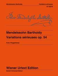 Felix Mendelssohn Bartholdy: Variations sérieuses op. 54