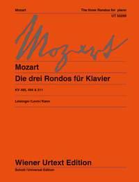 Wolfgang Amadeus Mozart: The three Rondos KV 485, 494 & 511