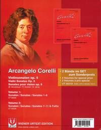 Arcangelo Corelli: Violinsonaten op. 5 Bd. 1+2 kplt.