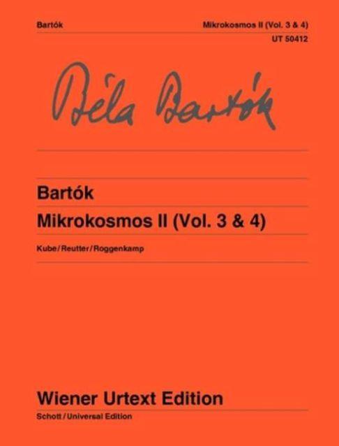 Bela Bartok: Mikrokosmos Band 2 (Vol. 3 & 4)