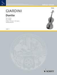 Felice de Giardini: Duetto D Major