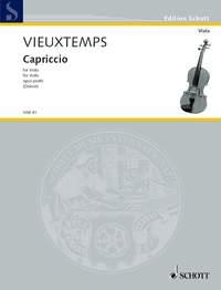 Henri Vieuxtemps: Capriccio Op. Post. (Druener)