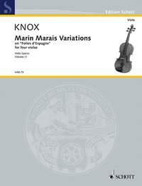 Garth Knox: Marin Marais Variations Vol. III