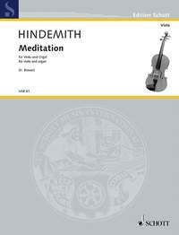 Paul Hindemith: Paul Hindemith: Meditation