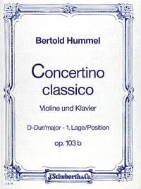 Hummel: Concertino classico D major op. 103b