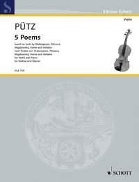 Puetz: 5 Poems