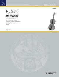 Max Reger:  Romance G major WoO II/10