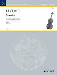 Leclair: Sonata D Major op. 9/3