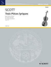 Scott: Three lyrical Pieces op. 73