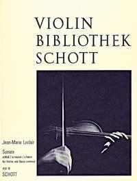 Leclair: Sonata in A Minor op. 9/5