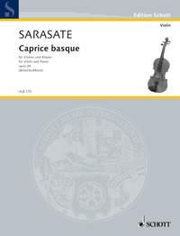 Sarasate y Navascuez: Caprice basque op. 24