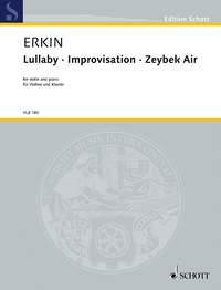 Ulvi Cemal Erkin: Lullaby · Improvisation · Zeybek Air