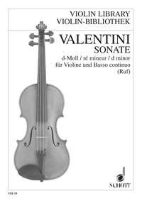 Valentini: Sonata in D Minor op. 8/1