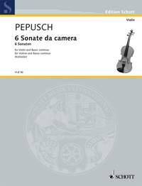 Pepusch: Six Sonate da camera