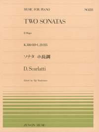 Two Sonatas K 380 & 381