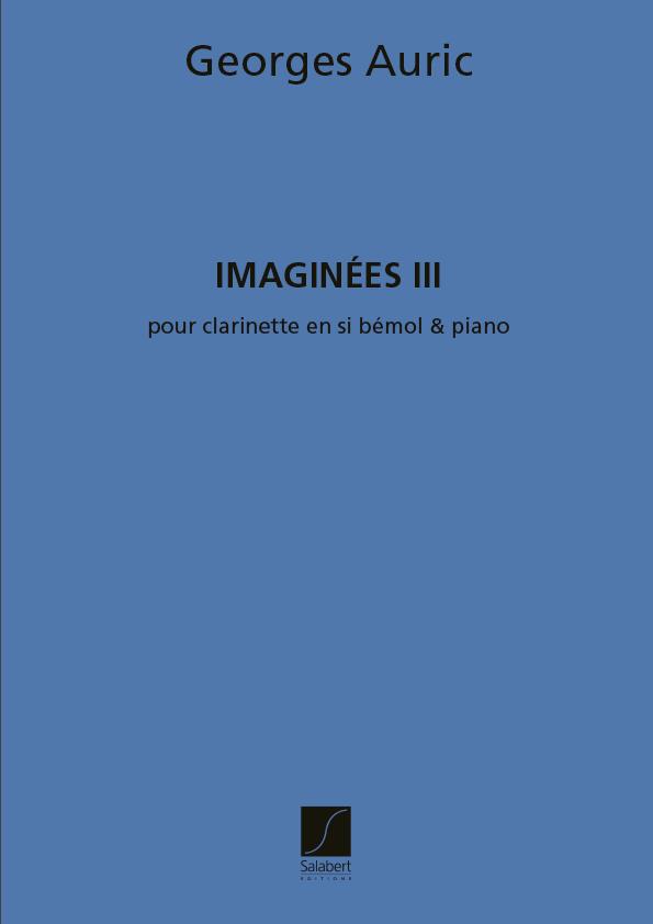 Imaginées III Clarinette-Piano